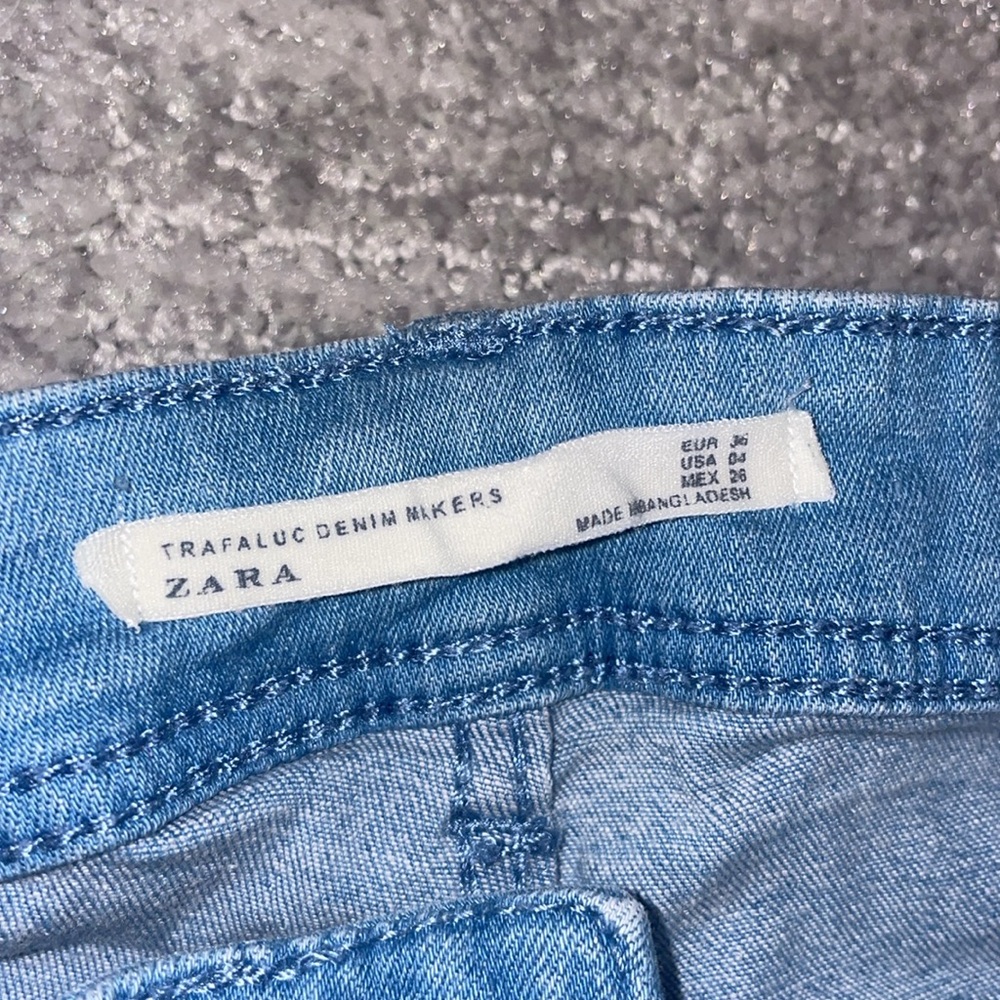 4 PAIRS OF ZARA TARAFLUC JEANS! Perfect condition! Size 4/6! - Picture 11 of 17